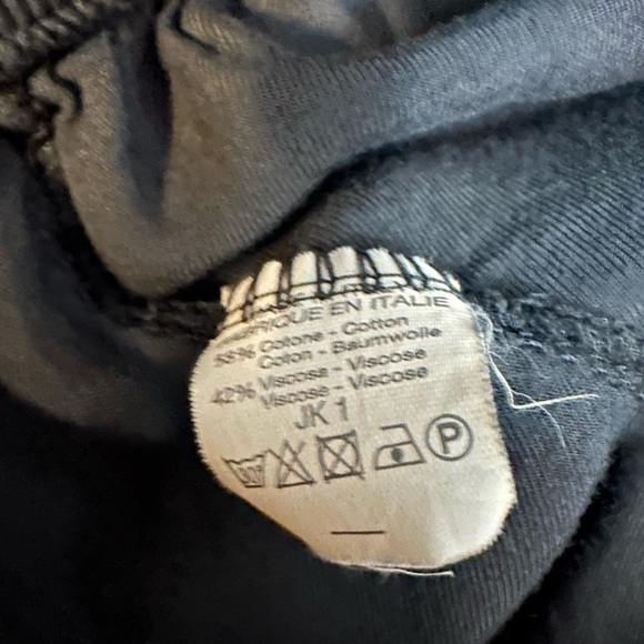 BRANDY MELVILLE One Size Fits All OFF SHOULDER Ruffle Drawstring Romper Black - Picture 5 of 9